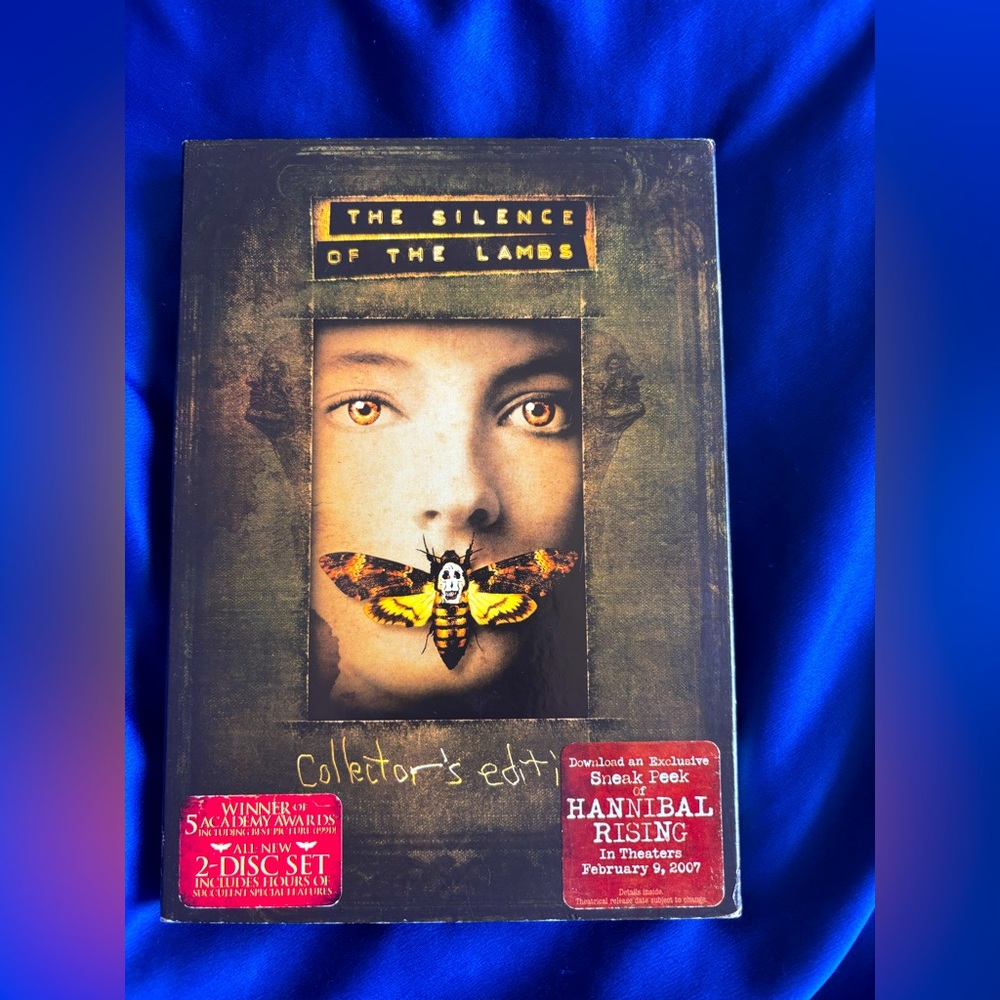 The Silence of the Lambs, Collectors Edition,  2 disc set w Slipcover